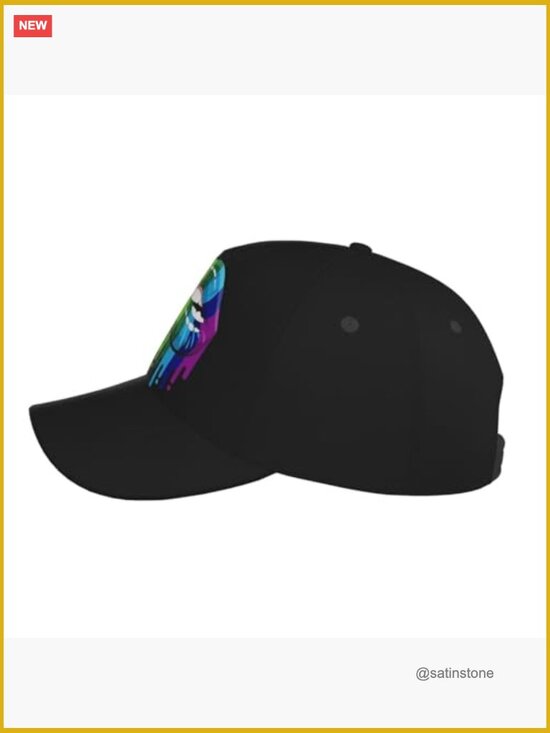 Rainbow Pride Baseball Cap Adjustable Snapback Hat Unisex Outdoor main image 7